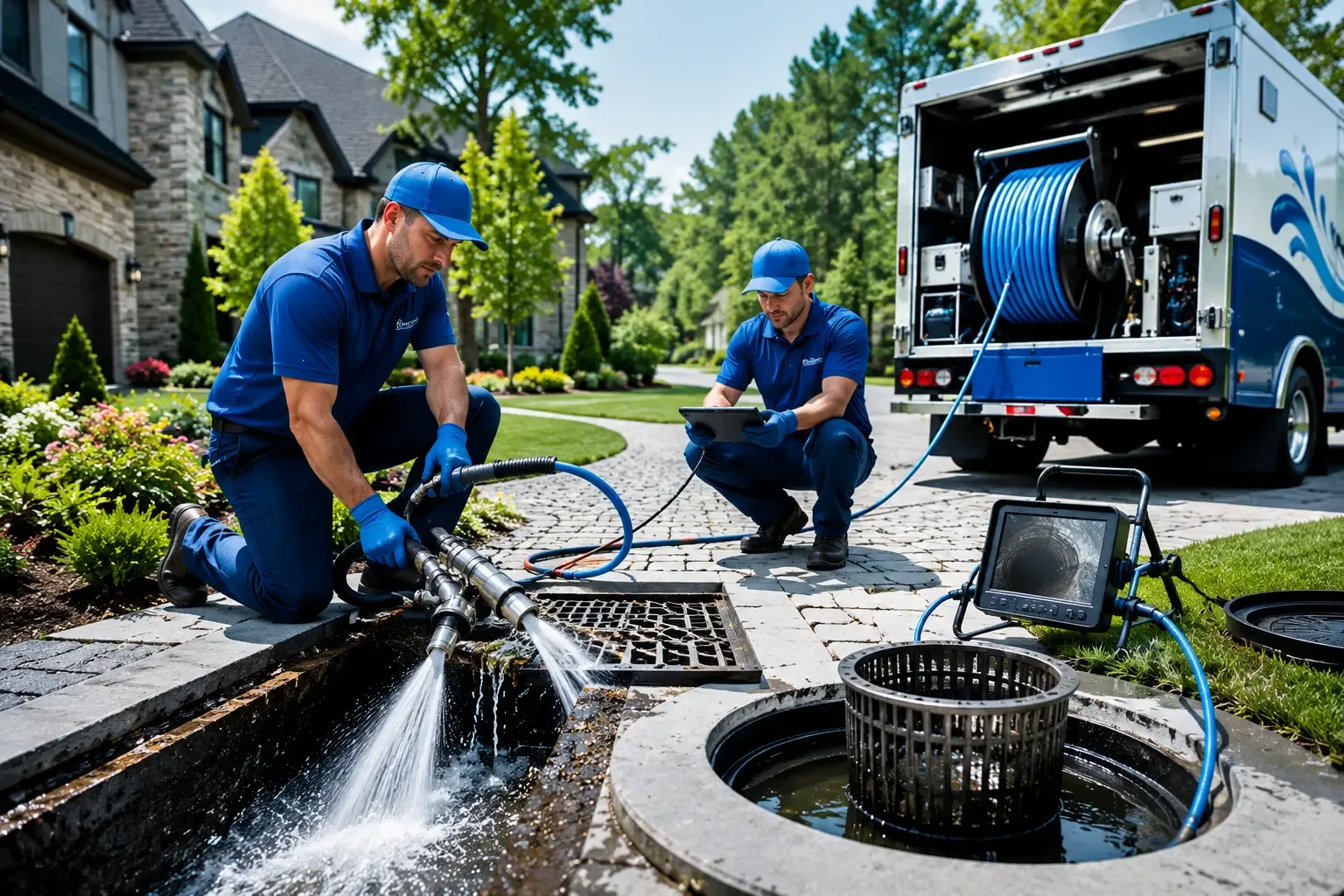 Local outdoor drain cleaning professionals in Roland, IA